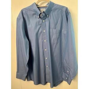 L.L. Bean Wrinkle Free Button Up w/ Front Pocket 17-35